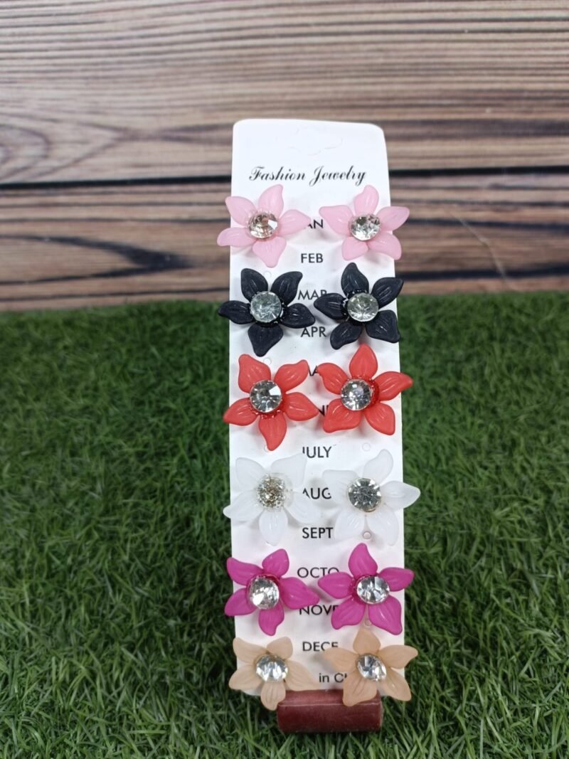 Ear Tops 6 Pair