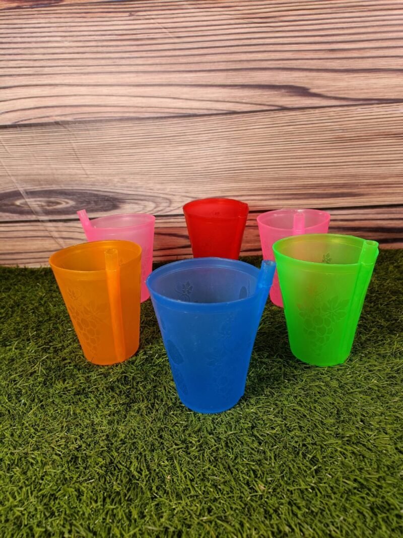 Straw glass (6 pieces)