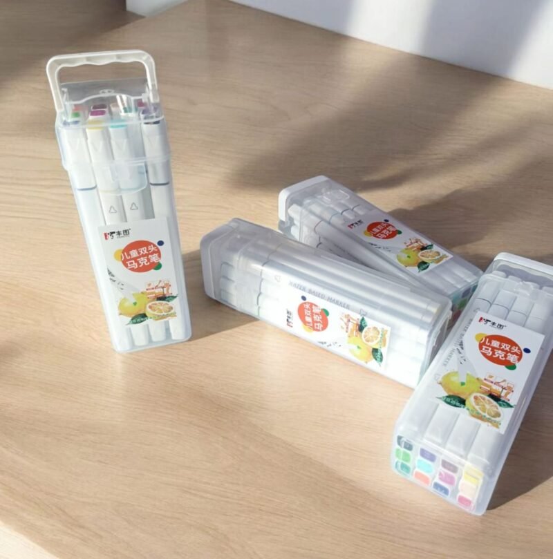 Double sided markers (12 colors)