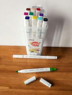 Double sided markers (12 colors)
