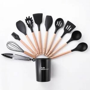 Silicone spoon 12 pieces set