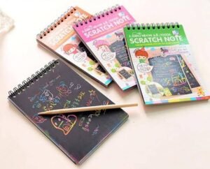 scratch note book small