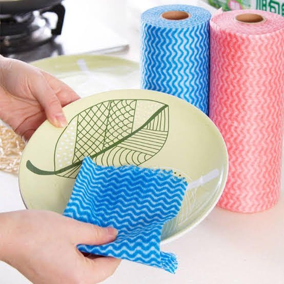 Reusable tissue 50 sheets roll