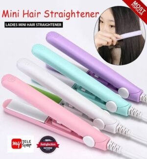Mini hair straightener