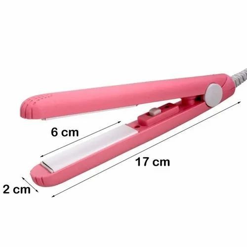 Mini hair straightener