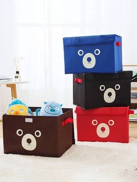 Folding toy box