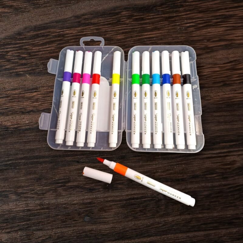 Brush markers 12 pieces