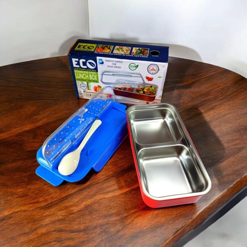 Steel portion lunchbox (600ml)