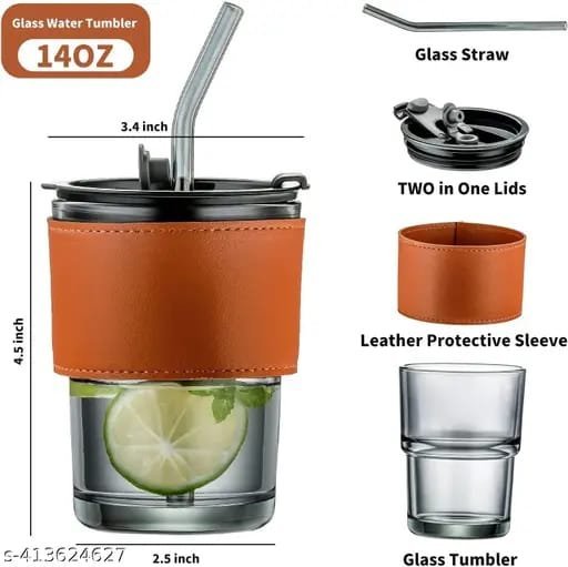 Glass sipper (350ml)