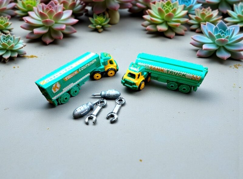 Diy truck set with tools