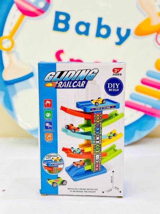 Ramp racing car track (6 cars)