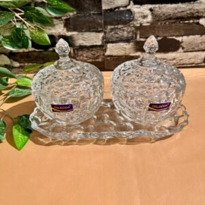 Glass pot (3pcs set)