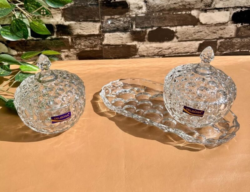 Glass pot (3pcs set)