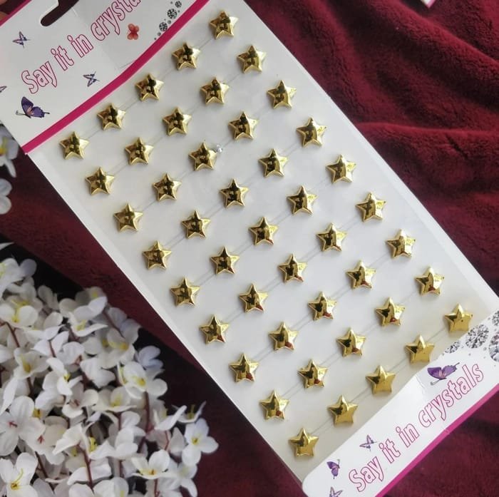 Star beads sticker