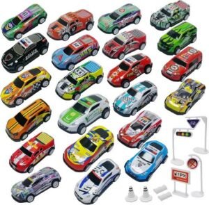 Mini metal car (6pcs) (push back)