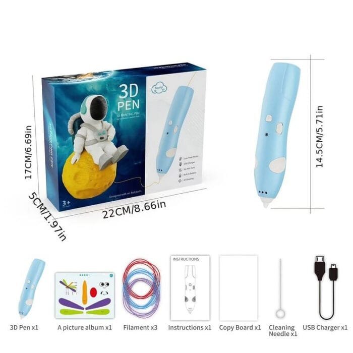 3D pen (rechargeable)