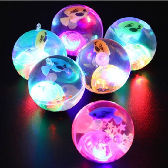 Lighting bounce ball