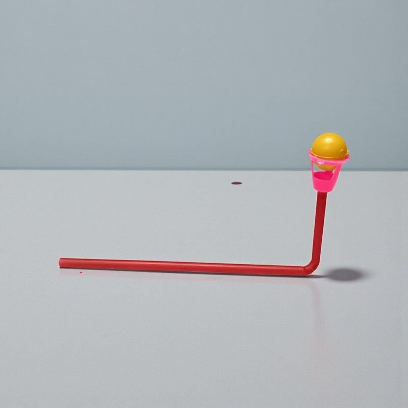 Straw blowing ball (5pcs)