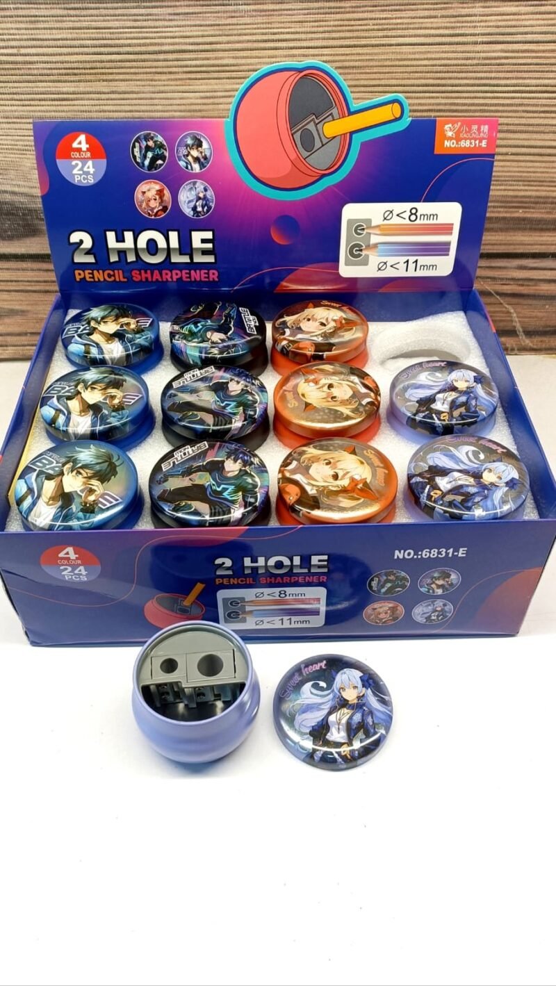 2 hole sharpener (imported)