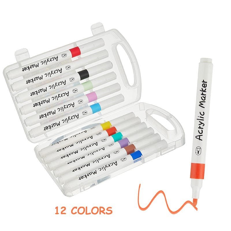 Acraylic marker (12 clrs)