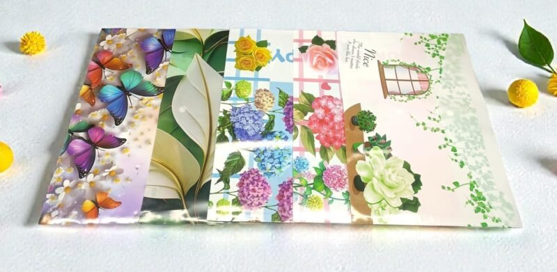 printed folders (2pcs) imported