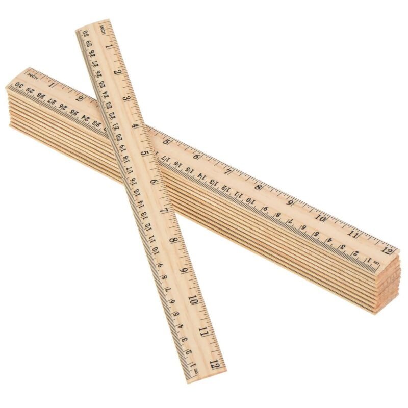 Wooden scale (6pcs)
