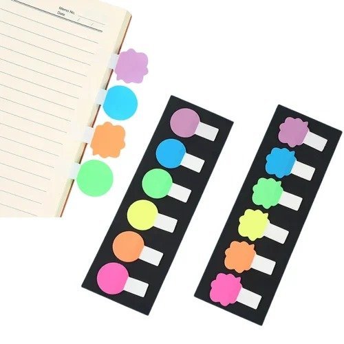 Sticky book marks