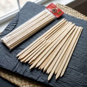 Wooden BBQ sticks (25pcs)
