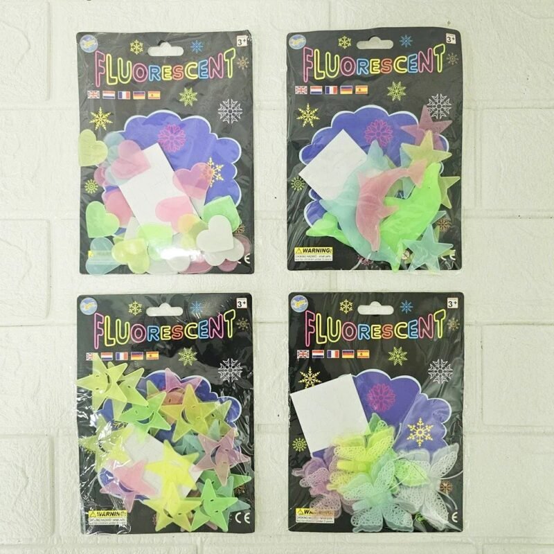 Glowing stickers