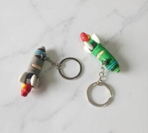 Silicone keychain (2pcs)