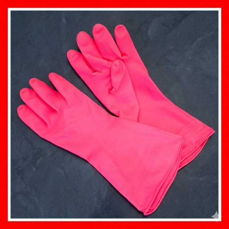 Rubber gloves (pair)