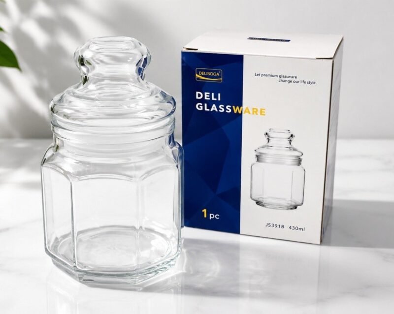 Glass jar (430ml)