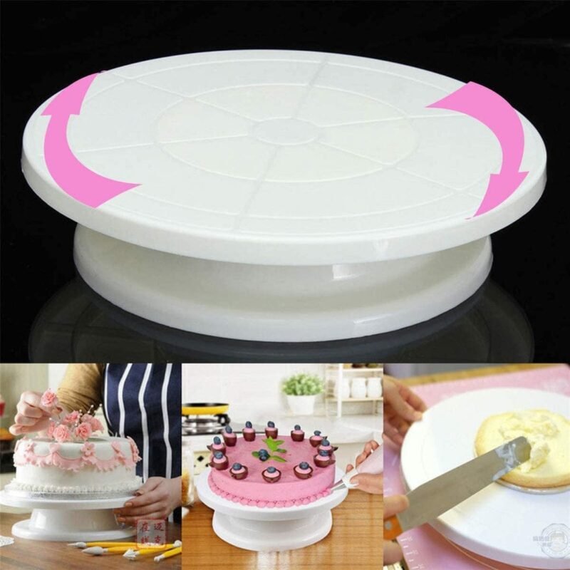 Cake turn table