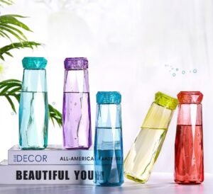 Glass water bottle (500ml)
