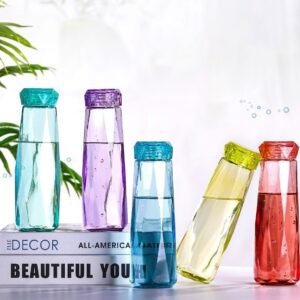 Glass water bottle (500ml)