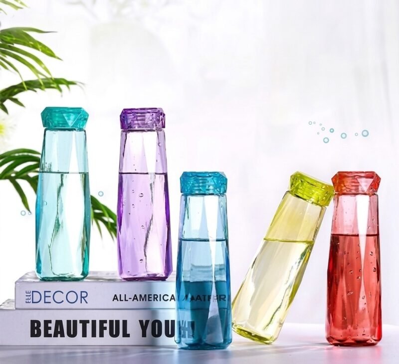 Glass water bottle (500ml)