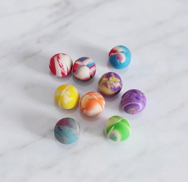 Mini bouncing balls (10pcs)