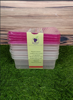 600ml 4 pieces box set