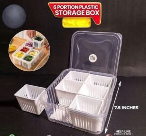 6 portion box