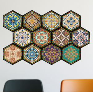 Wall decor stickers (12pcs)
