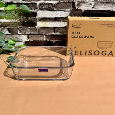 Glass dish 1200ml approx
