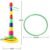 Ring tower toy