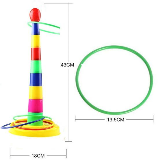 Ring tower toy