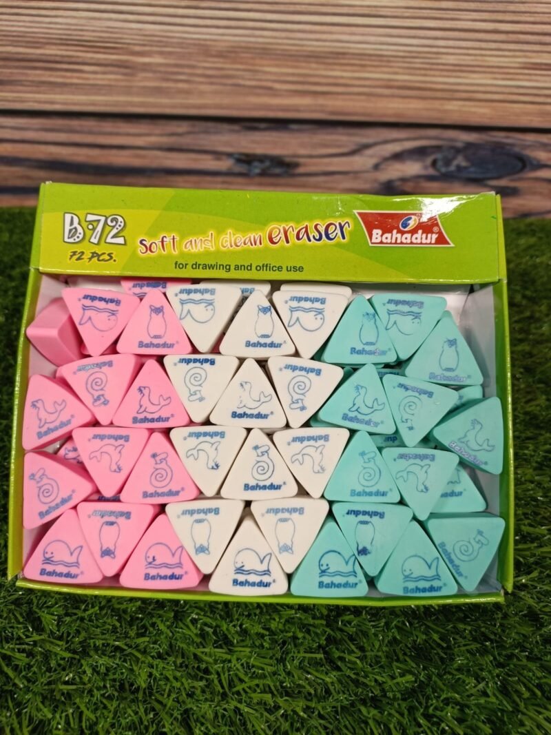 Triangle eraser (8 pcs)