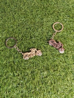 Metal bike Keychain