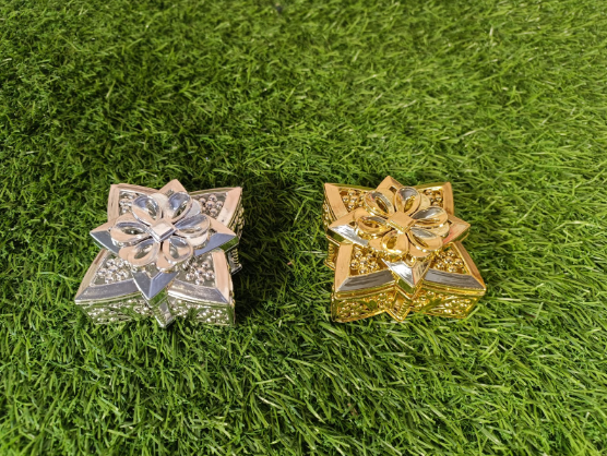 Plastic mini jewellery box (2pcs)