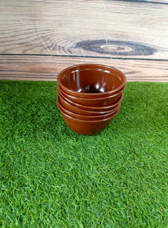 Plastic bowl 400ml (6pcs)