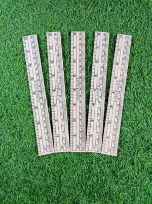 8 inches wooden scale (5pcs)