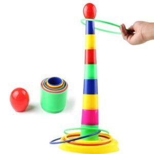 Ring tower toy