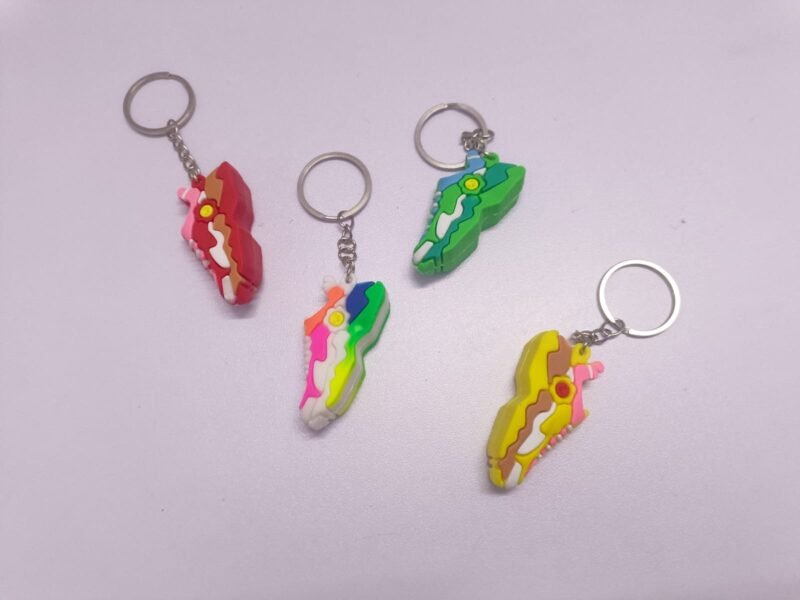 Silicone shoes Keychain